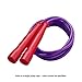 Champion Sports 7 Foot Licorice Jump Rope for Fitness, Assorted Colors - Speed Jump Ropes with Contoured Handles for Exercise, Cross Training, Boxing - Single Premium Skipping Rope for Kids, Adults