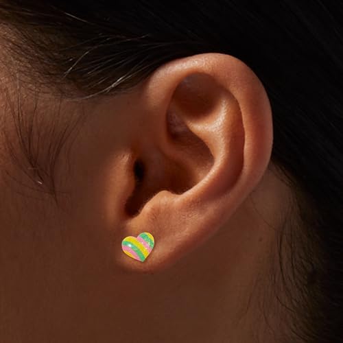 Claire's Stick On Earrings for Girls - Variety of 3D Sticker Earrings - Cute Self-Adhesive Stickers - Jewlery Set Perfect for Dress Up4