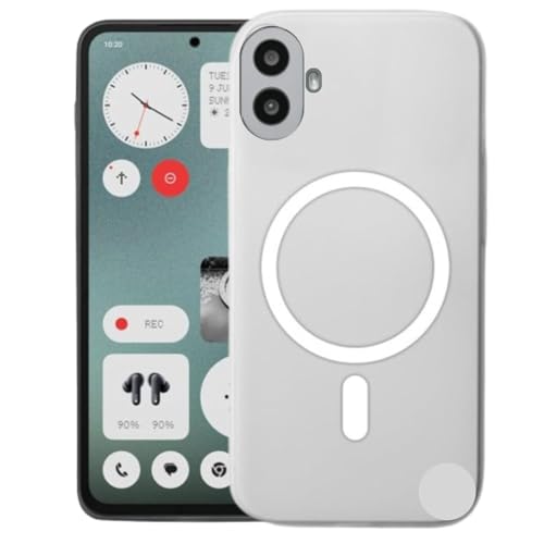 Image of Luxury Paper Thin Case Cover for CMF by Nothing Phone 1 | Matte Finish | Compatible with magsafe | (White)