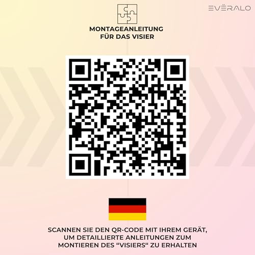 Everalo Kompatibel mit Shark Skwal 2 Visier - Spartan - Spartan 1.2 - Skwal - D Skwal - Helmvisier VZ160 VZ165 Kompatibel - Pinlock Ready (Regenbogen)