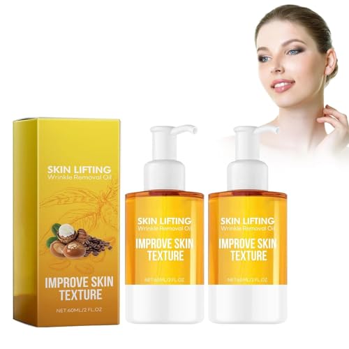 Grgowe 2PC Olio Avanzata Rassodante e Riduce Le Rughe,Olio Per Il Corpo,Olio Essenziale Rassodante e Rassodante,Anti-Wrinkle Lifting Skin Oil,Riduce Le Linee Sottili,Migliora La Struttura Della Pelle