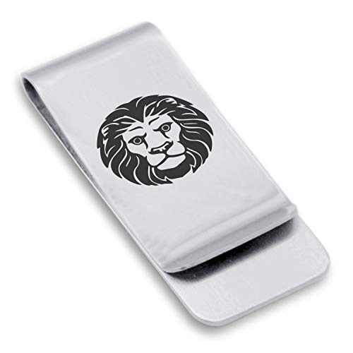 Stainless Steel Zodiac Astrology Classic Slim Money Clip Credit Card Holder