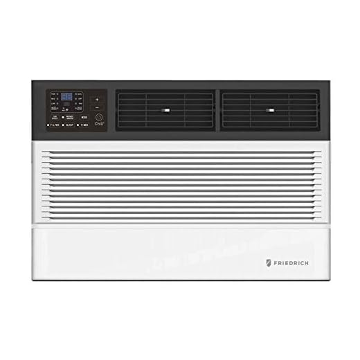 Friedrich CCW15B10A Chill Premier Smart Air Conditioner Wall & Window Unit, WiFi Mobile Control, White, Cooling Capacity (15,000 BTU)