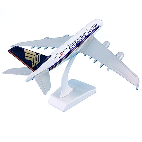 Modelo de avión Airbus A380 1:400 Singapore Airlines de 18,7 cm producto terminado