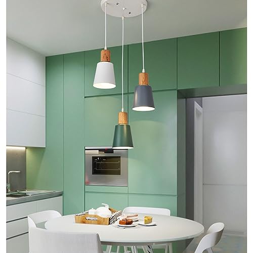 Iluminación colgante negra vintage ideal para isla de cocina y cafetería 4