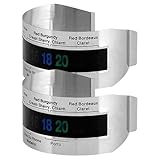 Design élégant : avec son esthétique unique de montre-bracelet, ce thermomètre est non seulement fonctionnel, mais il ajoute également une touche de style à votre bouteille de vin. (sonde de température, petit thermomètre d'aquarium)