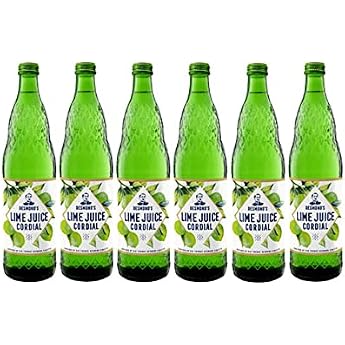 Desmonds Set of 6 Lime Juice Cordial 6 x 0.75 L Lime Lime Juice