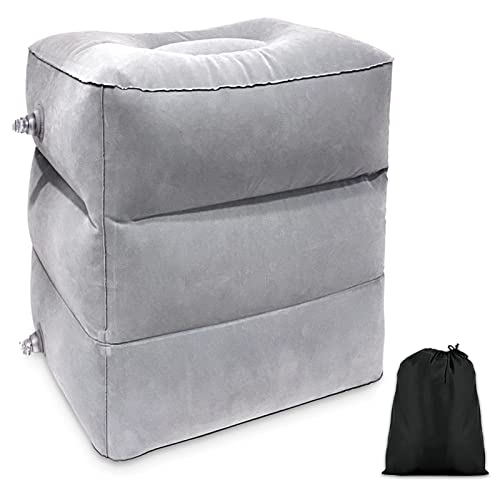 Aufblasbare Fußstütze Flugzeug Kissen Kinder, Reisezubehör Flugzeug...