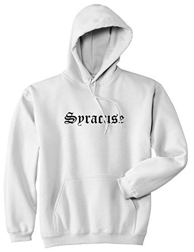 Kings Of NY Syracuse Goth Hoodie Medium White