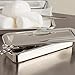 McKesson Surgical Tray - Stainless Steel Instrument Tray, Medical Metal Tray with Cover and Strap Handle, Non-Sterile, Autoclavable, Easy to Clean, 8 1/2 in x 3 in x 1 1/2 in, 1 Count