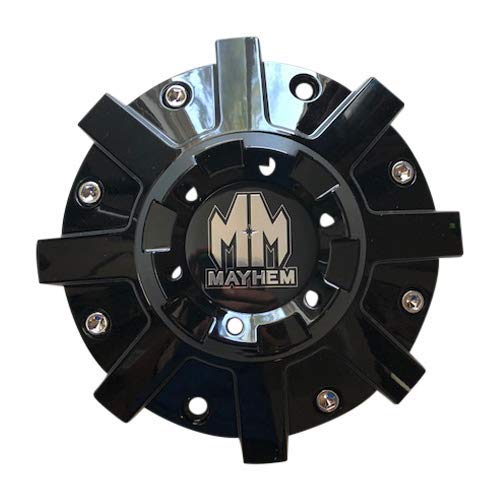 Amazon.com: Mayhem Wheels C108104B Gloss Black Center Cap