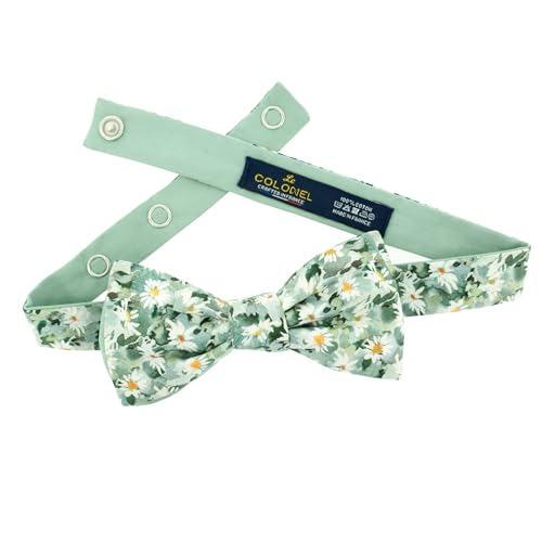 Nœud papillon Liberty Marguerite fait main en France pour homme raffiné