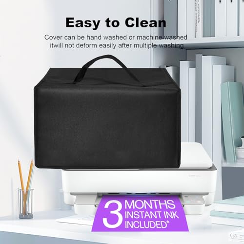 Image of Waterproof Dust Cover Compatible with HP DeskJet 4255e Wireless Inkjet Printer,Heavy Duty Nylon Covers Case for HP Envy 6555e Wireless Printer, Scanner, Copier