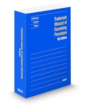 Paperback Trademark Manual of Examining Procedure, 7th Book