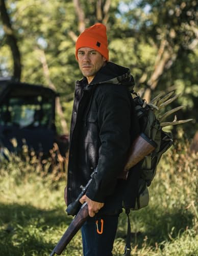 Legendary Whitetails Men's Plaid Flannel Shirt Jacket Quilted with Hood Polyfill Insulated3