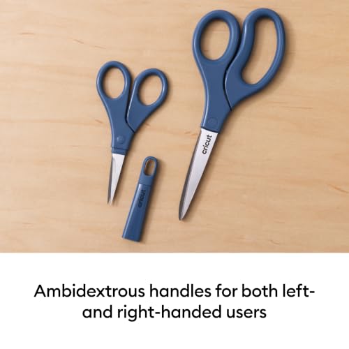 Image of Cricut Ultimate Toolset, Blue - 7 Precision Craft Tools | Weeder, Hook Weeder, Wide Spatula, XL Scraper, Small & Large Scissors, & Brayer -Perfect for Weeding Vinyl, Scrapbooking, DIY
