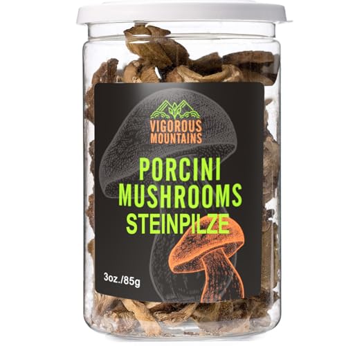 VIGOROUS MOUNTAINS Getrocknete Porcini Pilze Steinpilze 85g