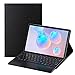 Produktbild Foluu Galaxy Tab S6 10,5 Zoll Tastatur-Schutzhülle, abnehmbare drahtlose iPad-Tastatur, Smart Case Smart Cover Smart PU Cover Auto Sleep/Wake Magnetic für Samsung Galaxy Tab S6 T860/T865 10.5 2019