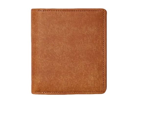 Integral 二つ折り財布 プエブロレザー　コニャック Integral 二つ折り財布 プエブロレザー