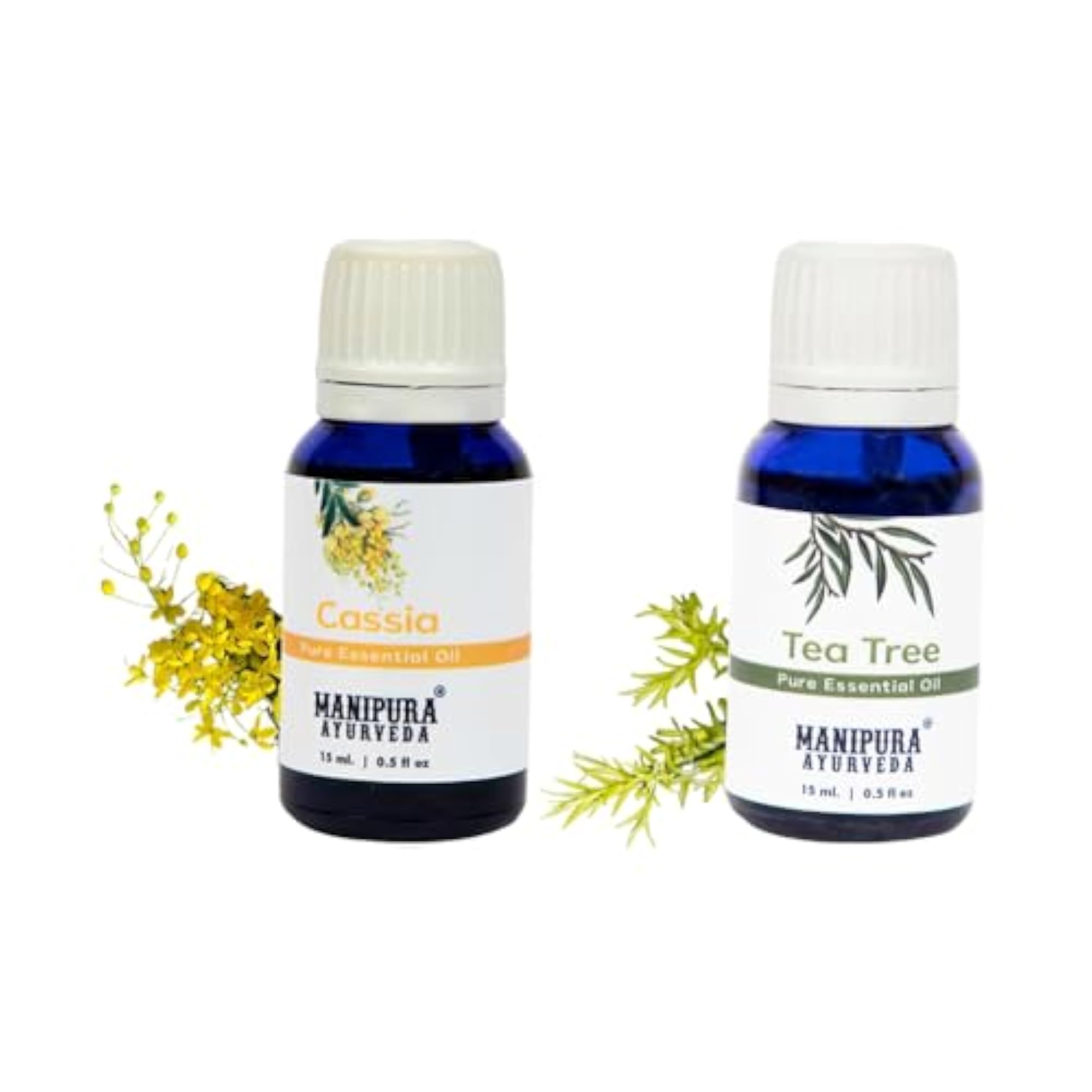 Cassia + Tea Tree Oil Combo Pack for Aromatherapy