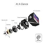 ASUS-ROG-RYUJIN-II-360-All-in-One-CPU-Water-Cooling-35-Inch-LCD-Integrated-Pump-Fan-for-Cooling-VRM-and-M2-3x-Noctua-iPPC-2000-PWM-120-mm-Radiator-Fan
