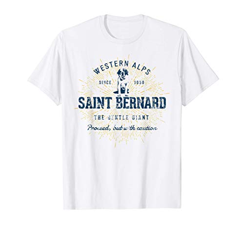 St. Bernard regalo vintage san bernardo Camiseta St. Bernard regalo vintage san bernardo Camiseta