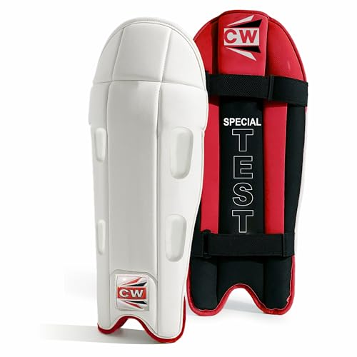 Image of CW Test Wicket Keeping Pads for Men Cricket Legguard for Wicket Keeper