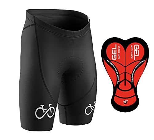 Bermuda Ciclismo Bike Forever Preta Decole Forro Gel D80 Uv Bike Mtb