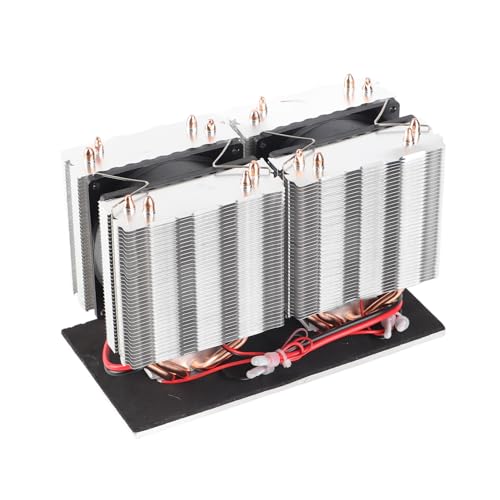 Thermoelectric Peltier 12V 240W Peltier Cooling Unit Semiconductor Cooling Device 2*12710 Electronic Semiconductor Conduction Module DIY Refrigerator Cooler Cooling System Kit Thermoelectric Peltier