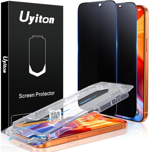 Image of Uyiton for iPhone 17 Pro Max Matte Privacy Screen Protector - 2 Pack