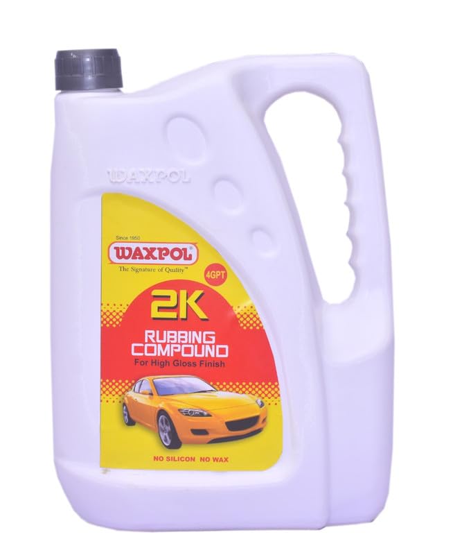 Image of Waxpol 2K Rubbing Compound for High Gloss Finish 4Kg