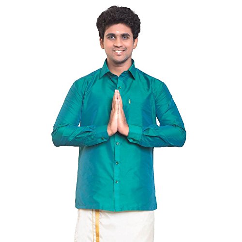 Image of THANGAMAGAN Men's Regular Fit Shirt