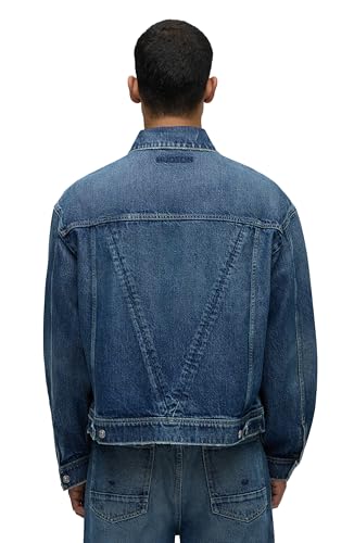 HUDSON Mens Denim Trucker Jacket3