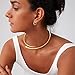 GoldGifts Gold Choker Cuff Necklace for Women, 14K Gold Chunky Open Cuff Collar Statement Teardrop Fashion Bangle Necklace, Dainty Thick Trendy Jewelry Gift