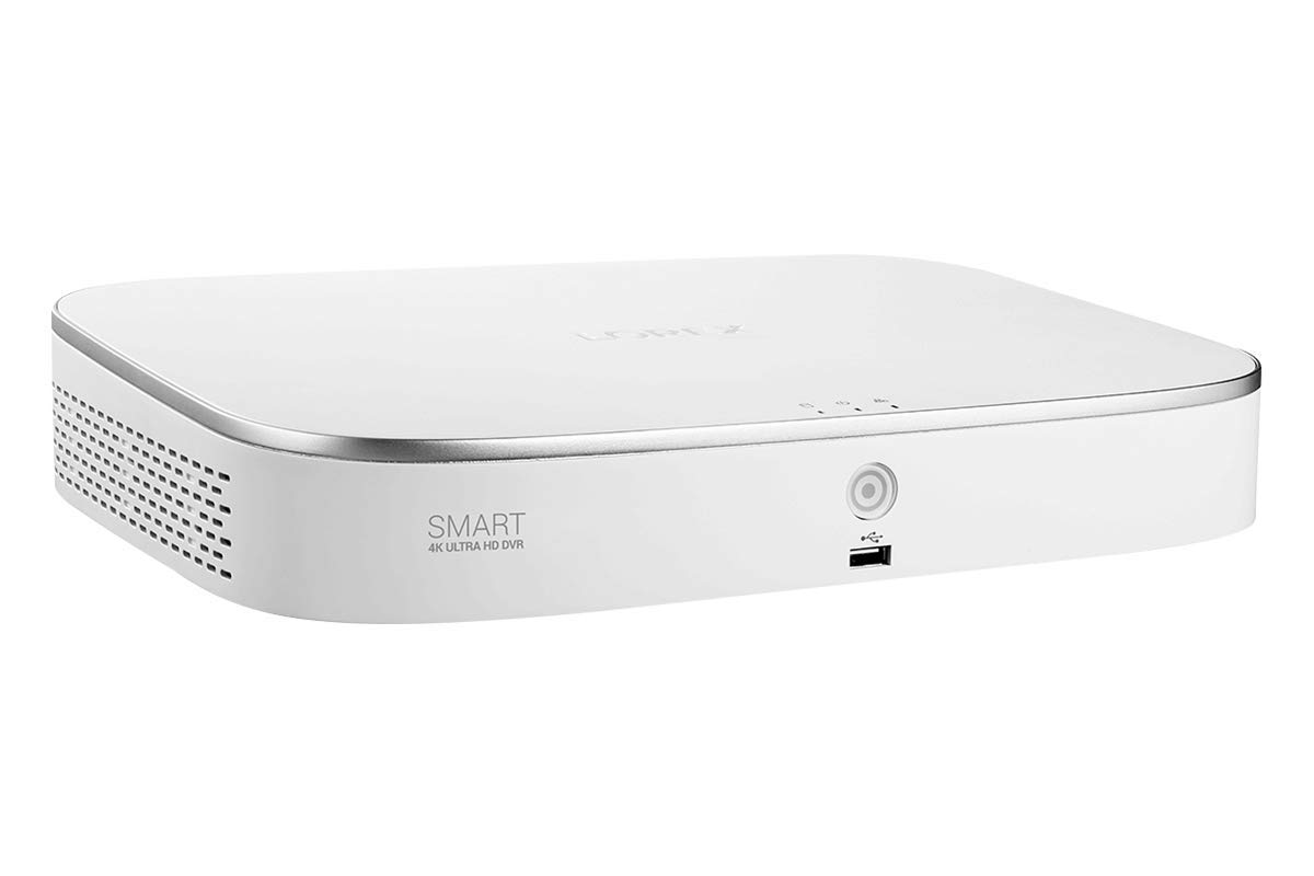 Lorex 4K Ultra HD 8-Channel Digital Video Recorder with Smart Motion Detection and Smart Home Voice Control
