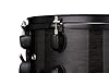 Mapex MPX Maple/Poplar Hybrid Shell Piccolo Snare Drum, 14 in. X 3.5 in, Transparent Midnight Black, (MPNMP4350BMB) #2