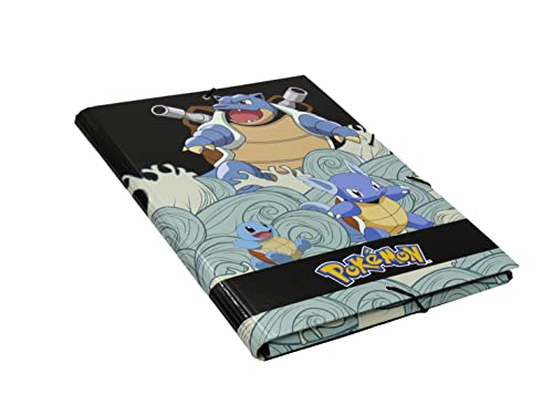 CYPBRANDS 0, Carpeta Solapas Pokémon Squirtle Unisex Niños,