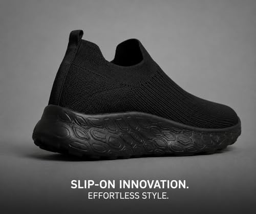 Image of Kraasa Walking Shoes for Men Height Increasing Sports Shoes Ultra Grip Soft Sole Gym Shoes Workout Lightweight Running Shoes for Men