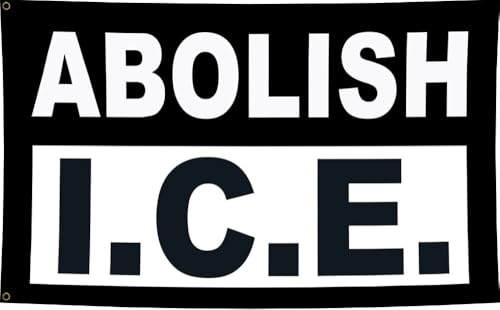 Abolish ICE Rally Flag Banner Patio Decor Sign 3 x 5 Feet