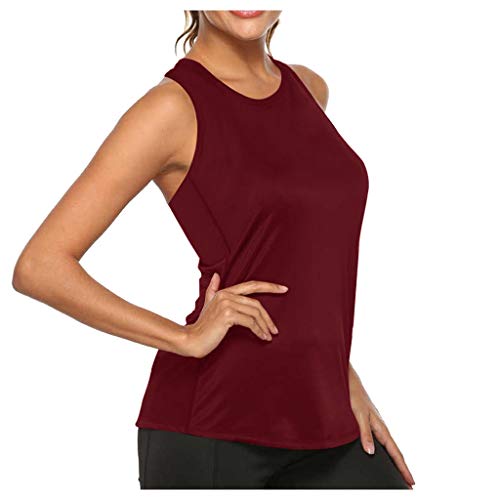 Blusa feminina de ginástica plissada para ioga, atlética, costas nadador, blusa feminina moderna, Vi