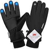 🔥【ELASTISCHE HANDGELENKMANSCHETTE】 Das doppelt geraffte elastische Handgelenk hält den Fahrradhandschuhe geschlossen um Ihre Haut und hält Schmutz, Schnee und kalte Luft im Winter draußen. Halten Sie Ihre Hände so warm wie möglich.