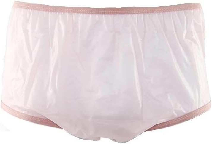 KINS Vinyl Lowrider Adult Plastic Pants Diaper Cover Pink (X-Large)