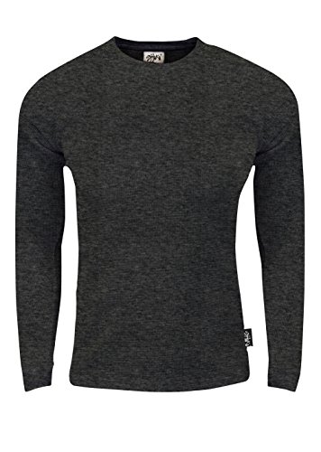 [Shaka Wear] JP_TC21_5X �T�[�}�������V���c �����Y �N���[�l�b�N ���b�t�� - �`���R�[�� �O���[ - 5X