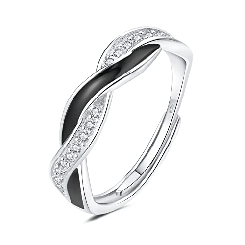 Silver Rings for Women 925 Sterling Silver Plated Thumb Ring