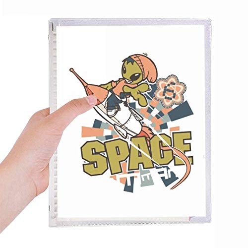 Carnet de notes Universe And Alien à spirale pour vos croquis de voyage