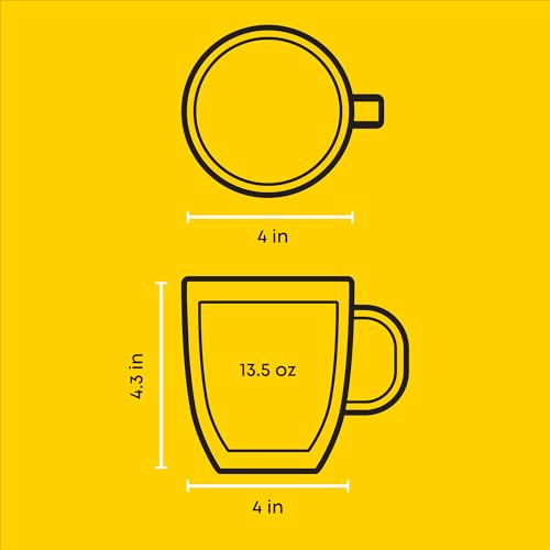 JoyJolt Savor Double Wall Insulated Glasses