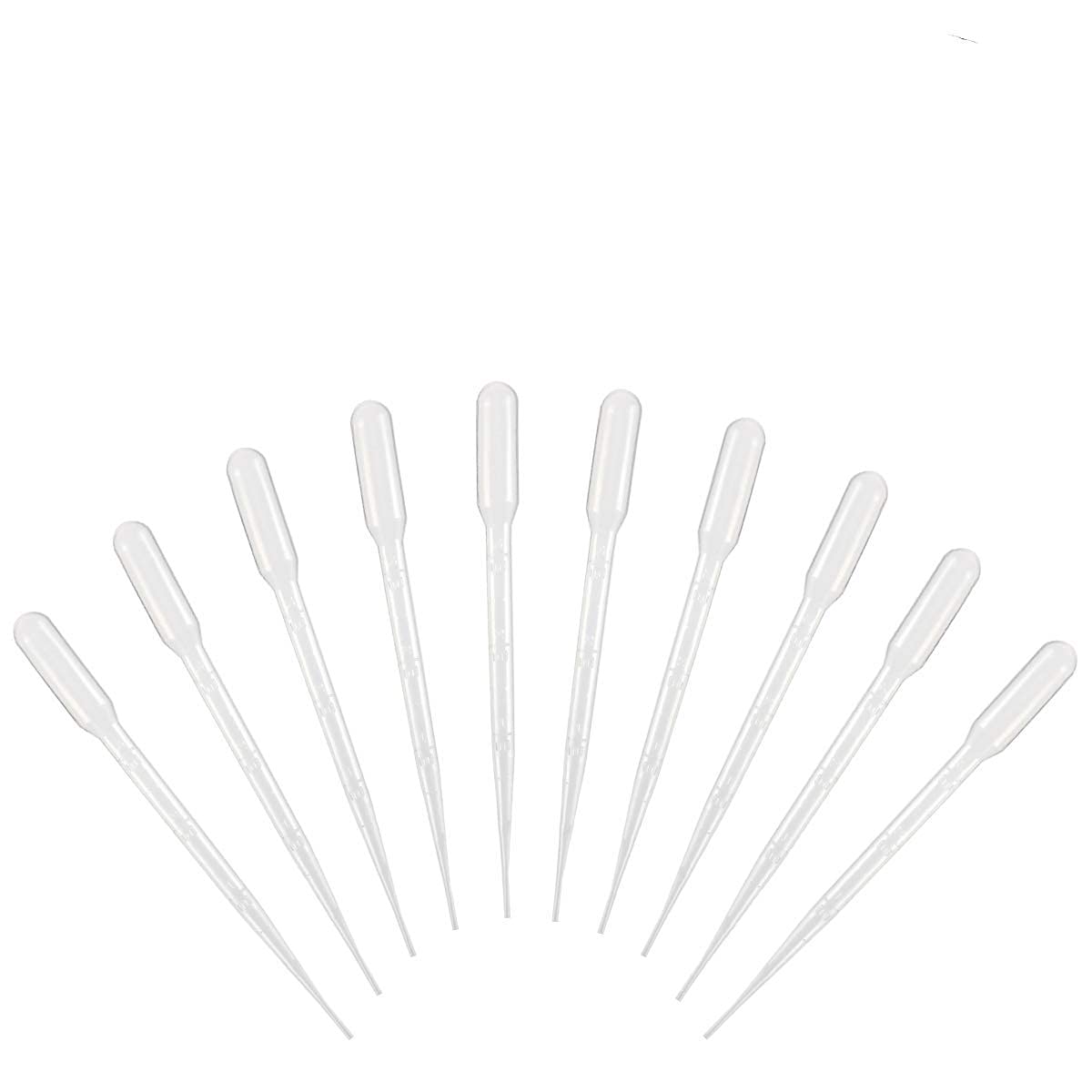 Buy 3ML Plastic Transfer Pipette Washable Pasteur Pipettes Measuring