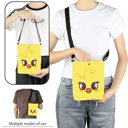 TOBGBE Bbokari Merch Bbokari Face Character Crossbody Purse Bag Korean Member Fans Gift Boy Group Support Gifts4