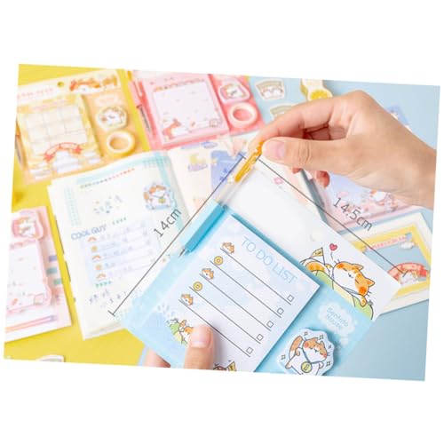 Mini cahier gommettes pour ne plus perdre vos notes importantes au bureau - 2