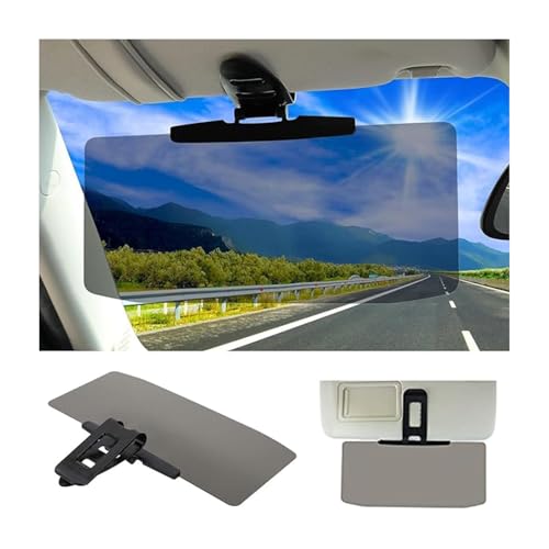 Car Sun Visor Extender for Ferrari 812 Superfast/GTS 2017-2024,Clip On Sun Visors Anti Glare Reflect Light Sun Both Day and Night Acrylic Material,14.5 * 32CM